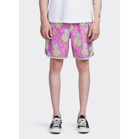 Sovereign Code JOYRIDE SWIM SHORT PINK GLOW/ PINK Size L - Picture 1 of 6